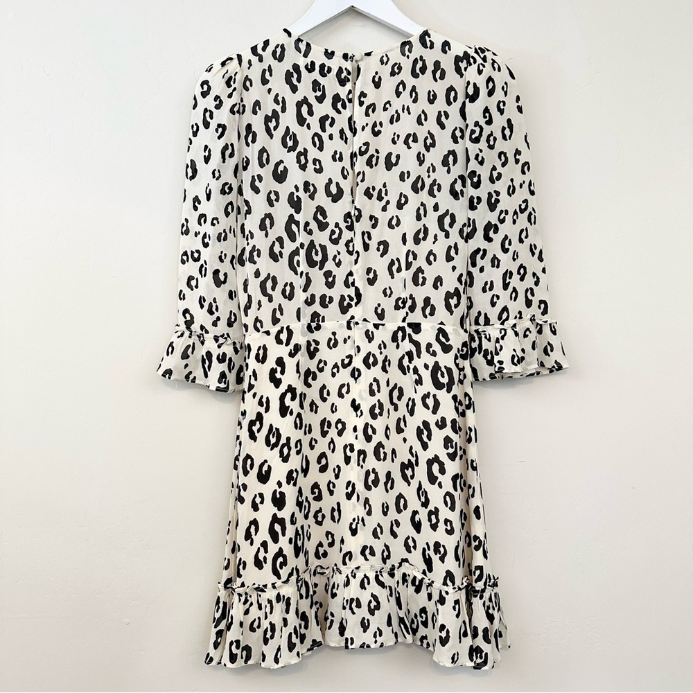 Reformation Doutzen Dress- Snow leopard print - Picture 7 of 16